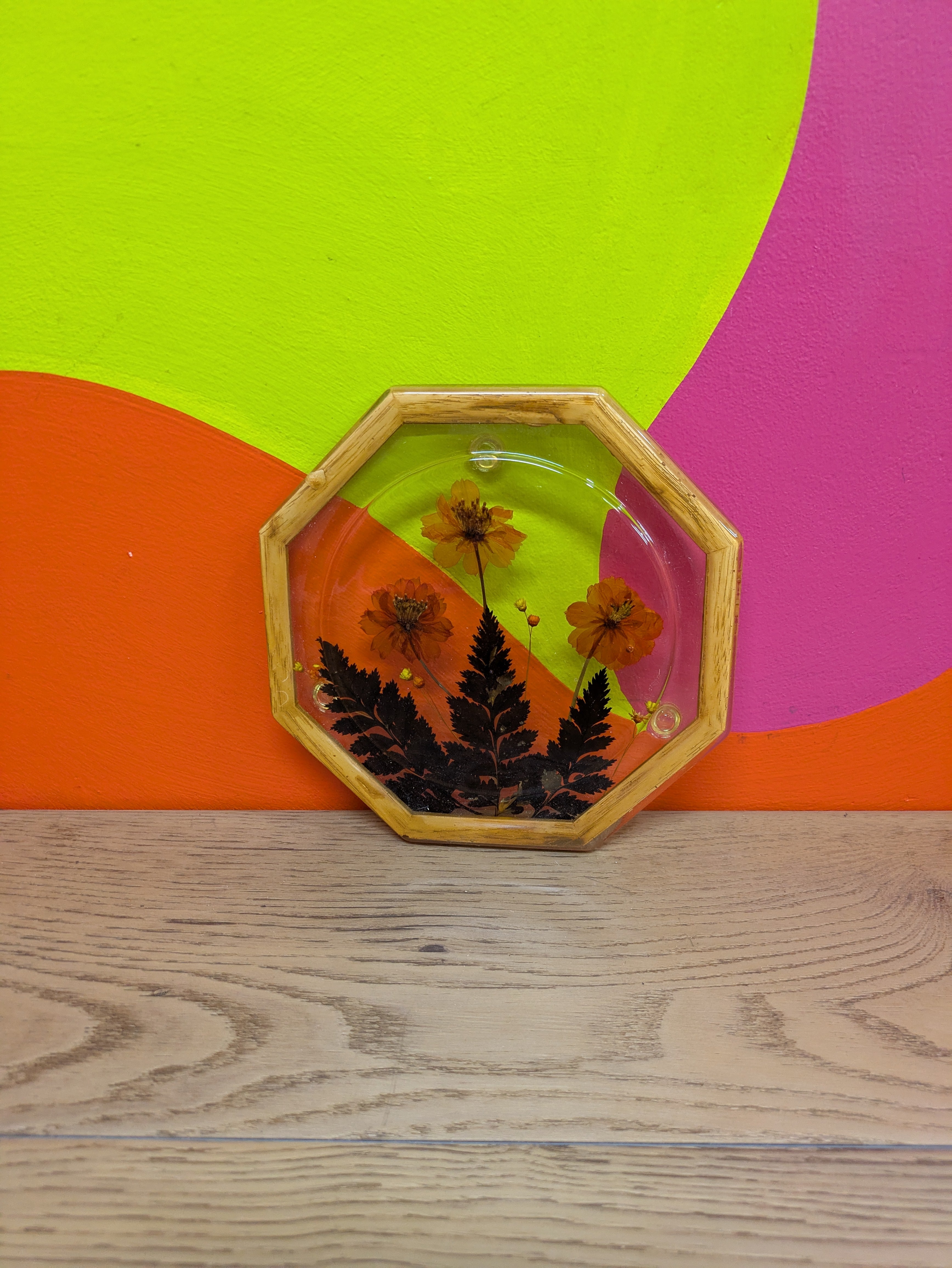Pressed Flower Trivet