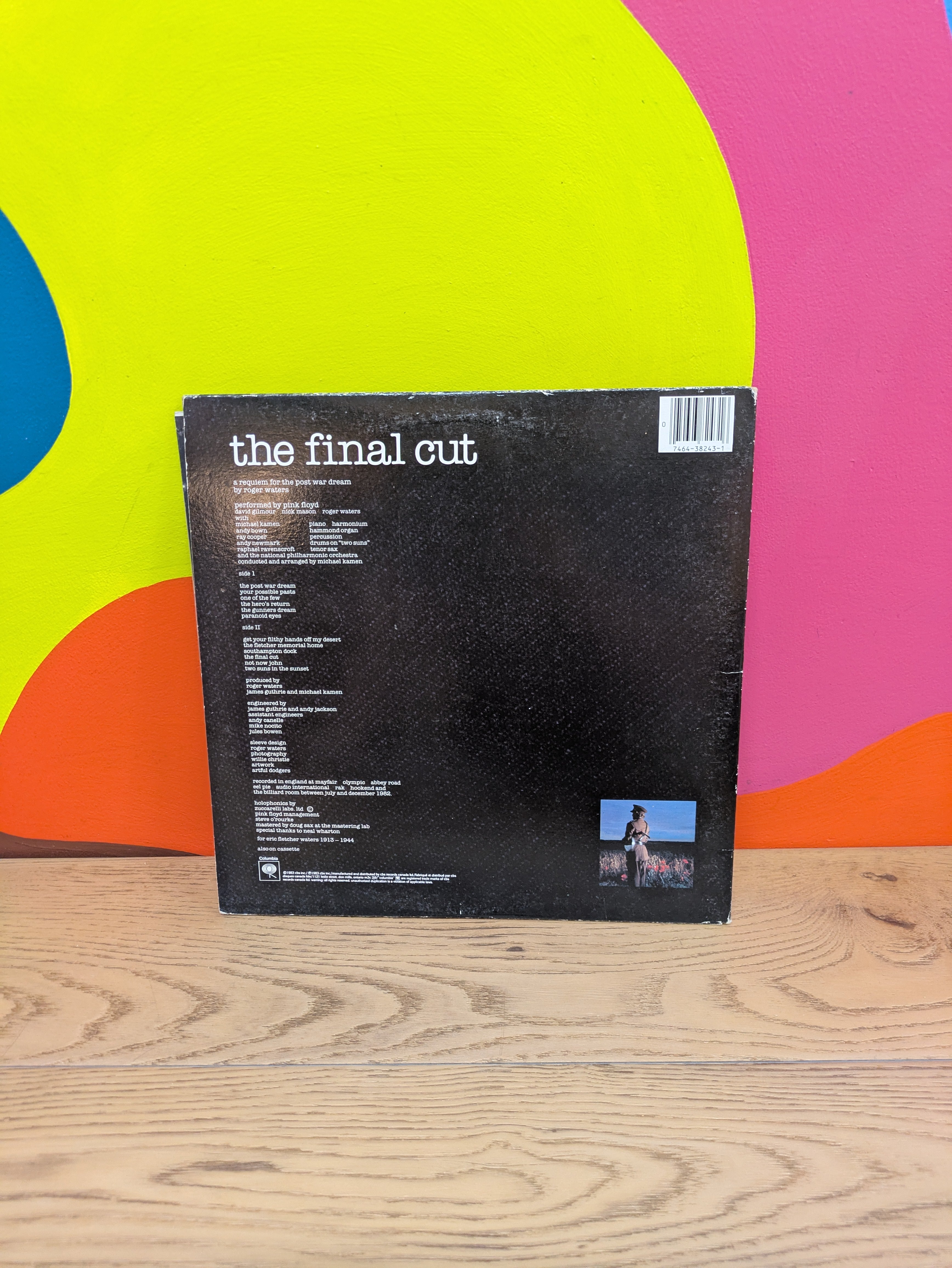 Pink Floyd – The Final Cut Vinyl