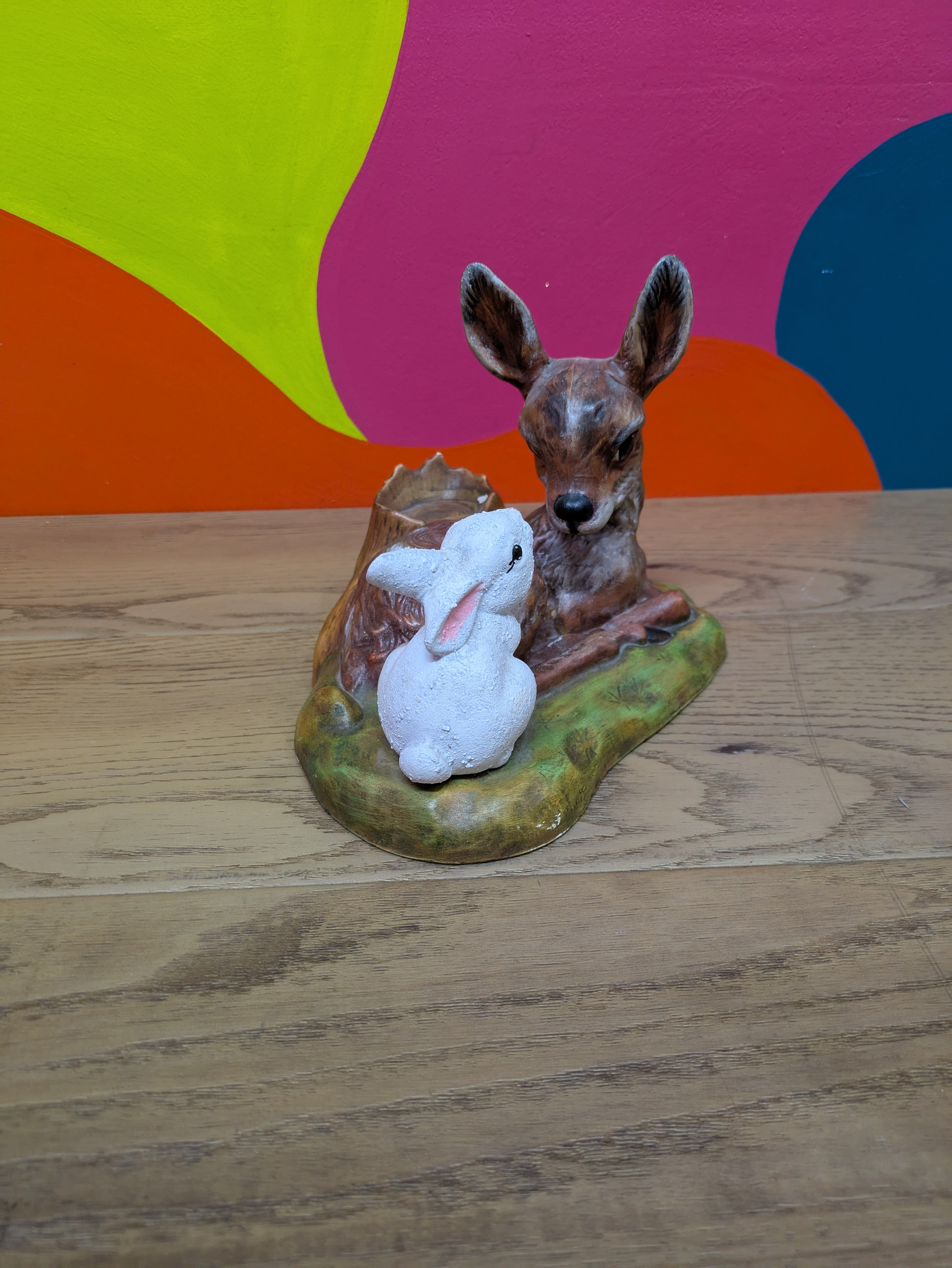 Deer & Bunny Figure