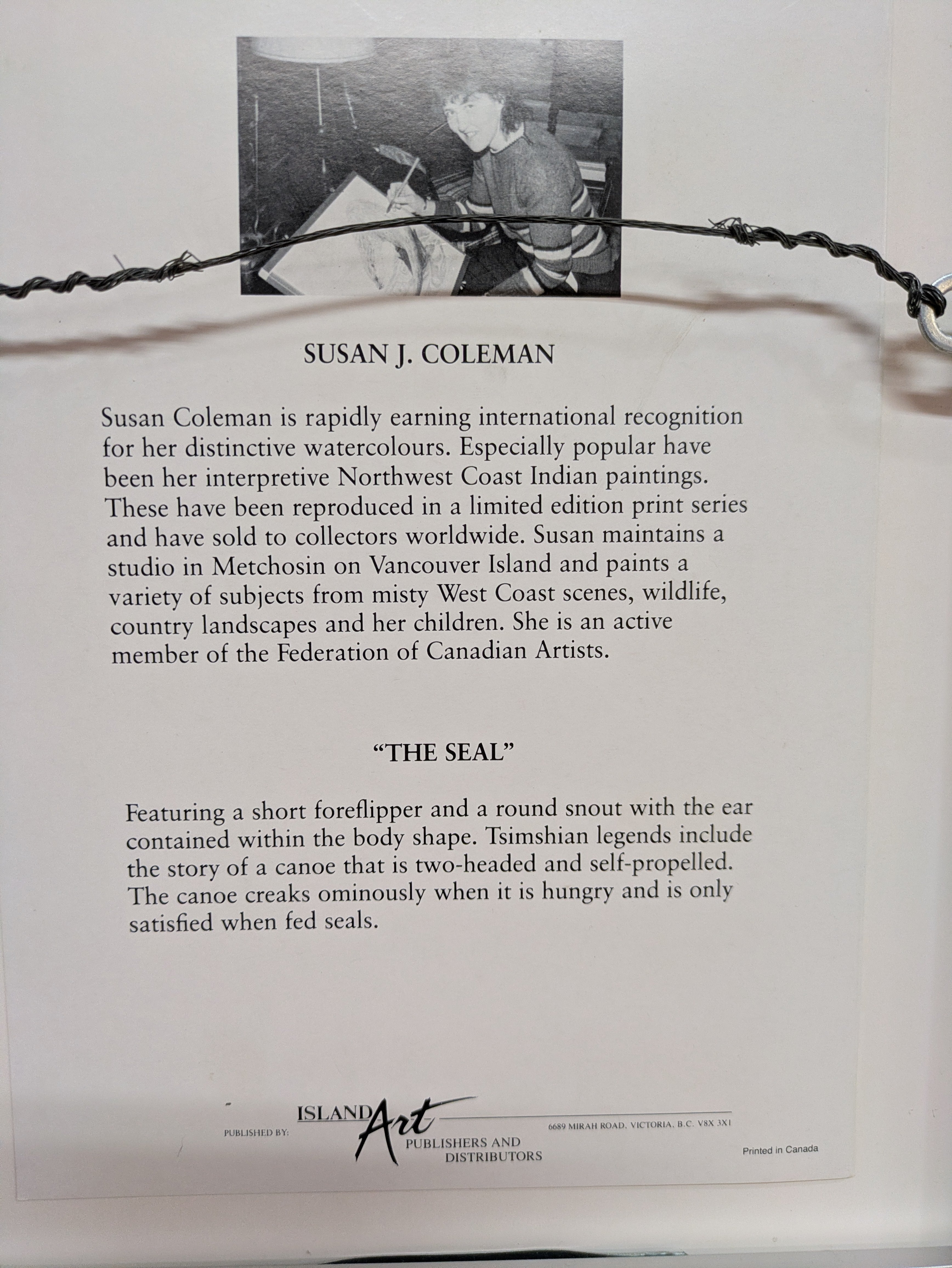 The Seal By Sue Coleman