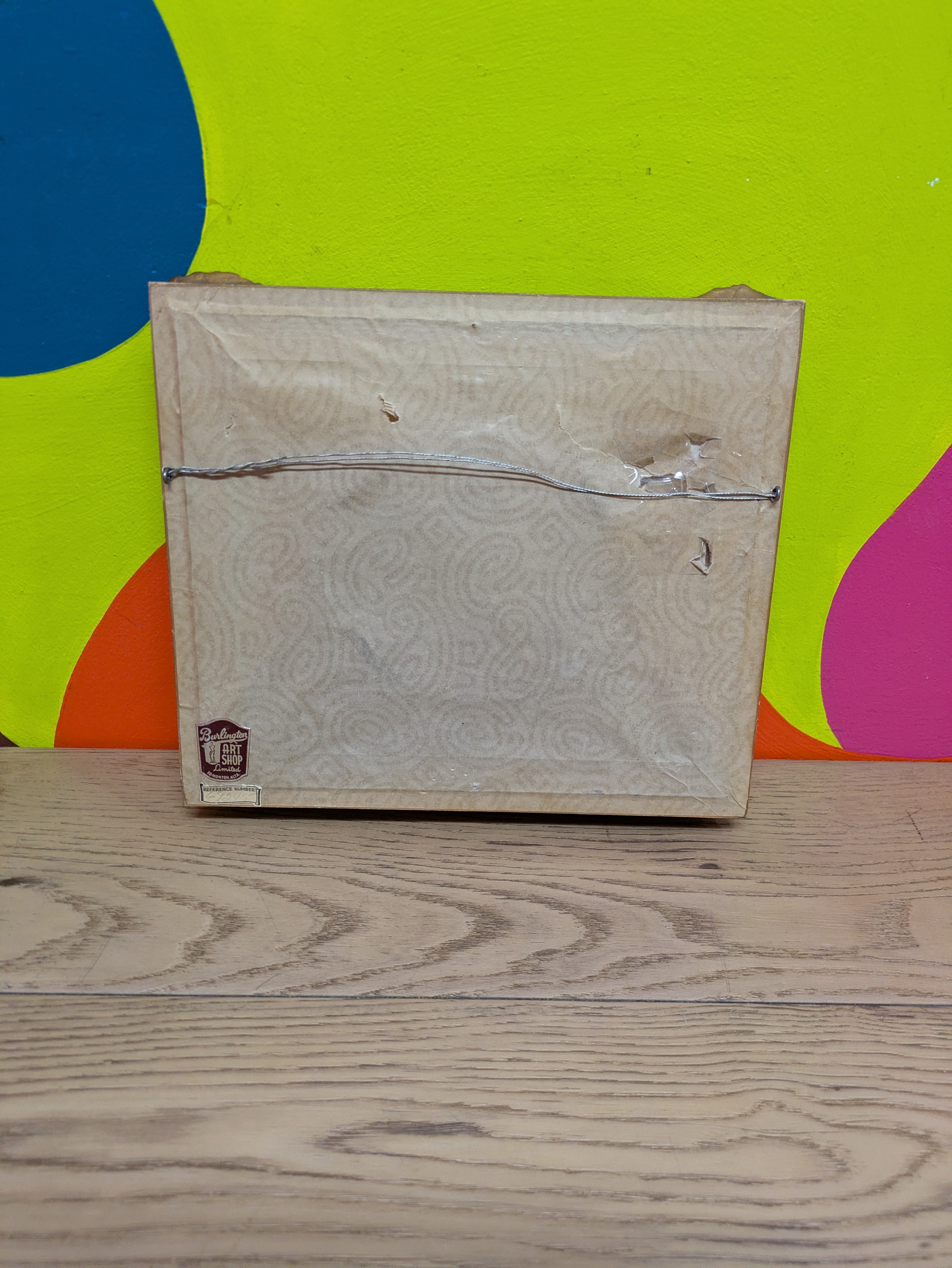 Gold Framed Cross Stitch