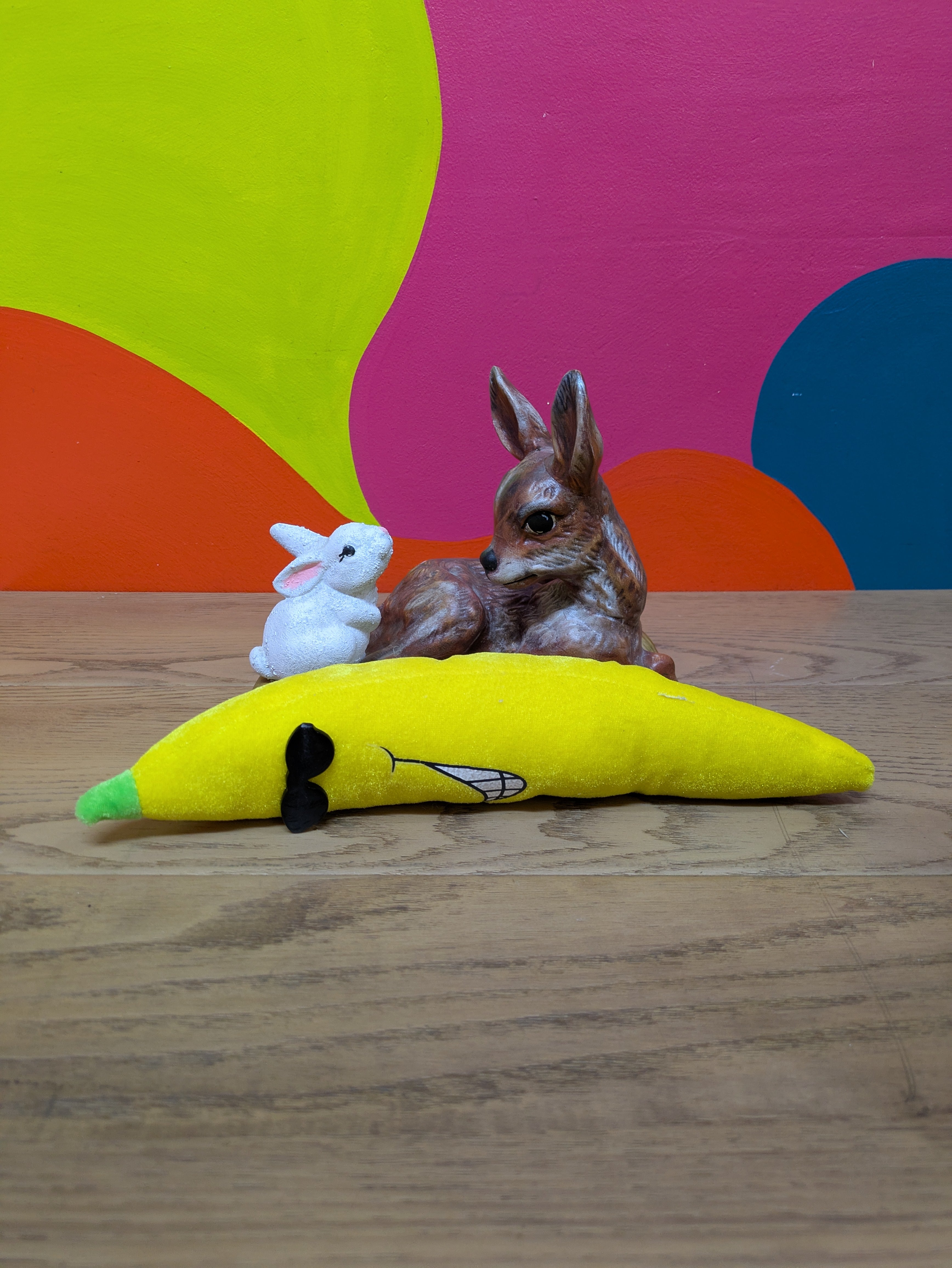 Deer & Bunny Figure