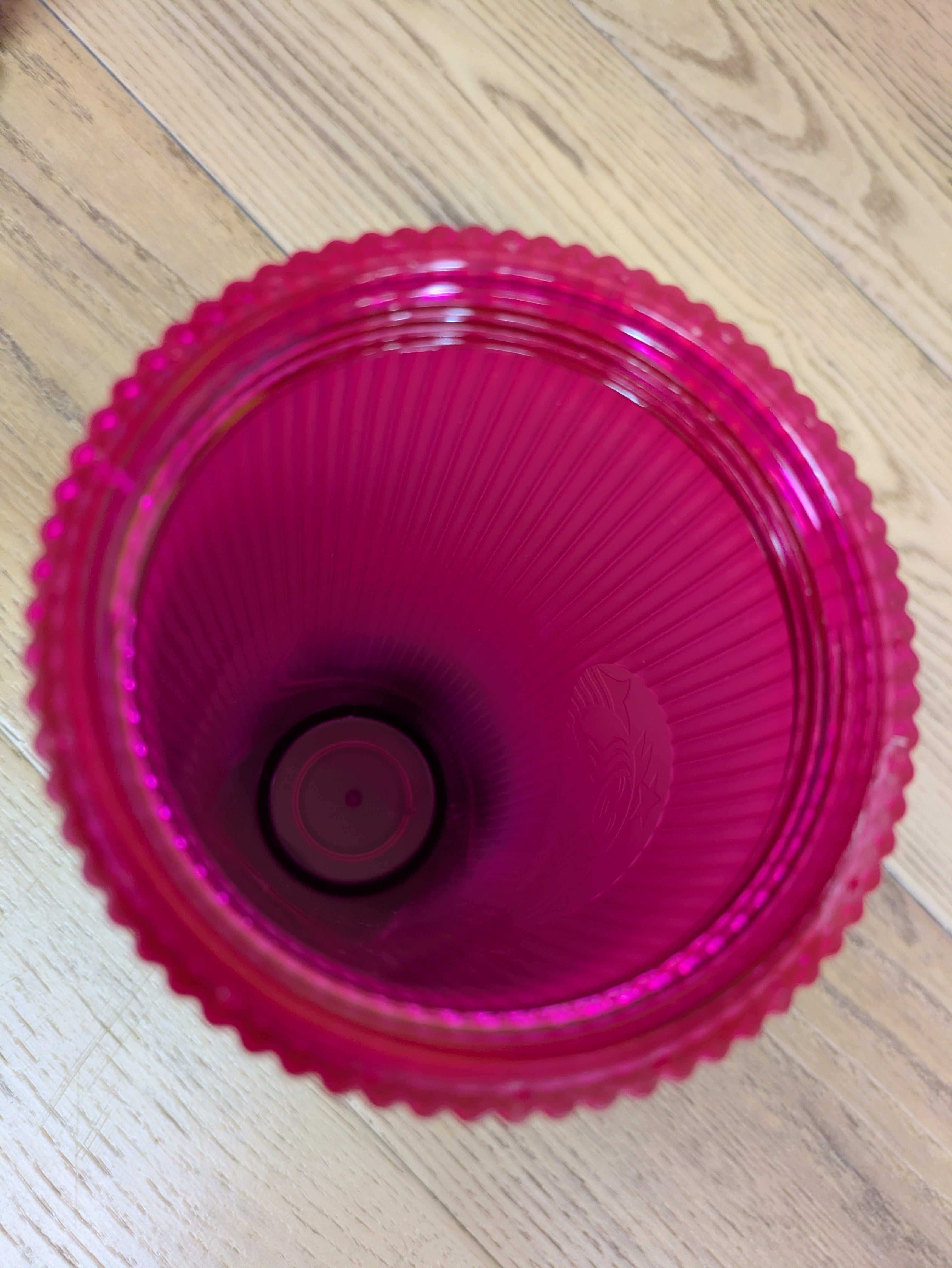 Starbucks Umbrella 24oz Tumbler Straw and Screw On Top