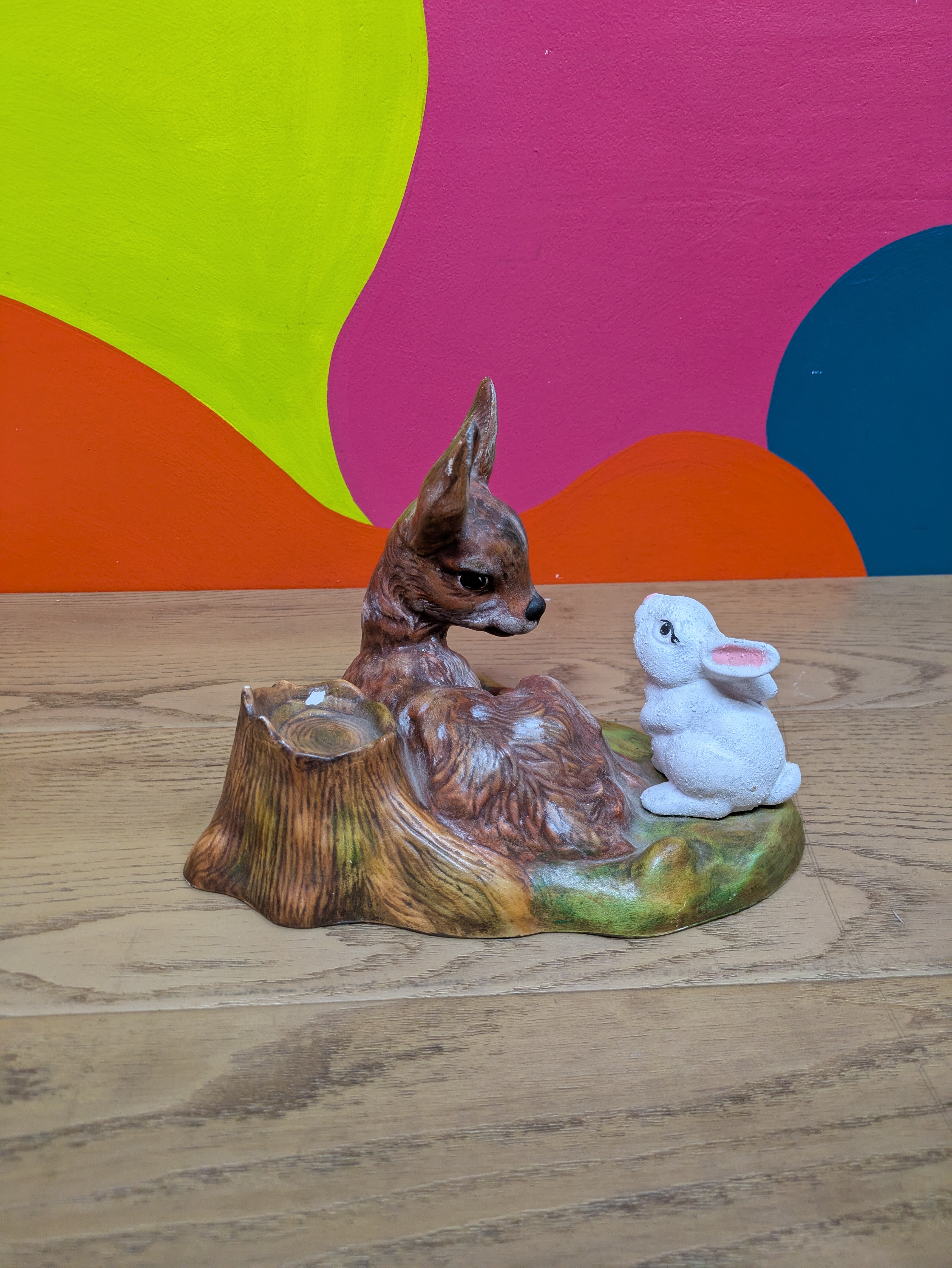 Deer & Bunny Figure