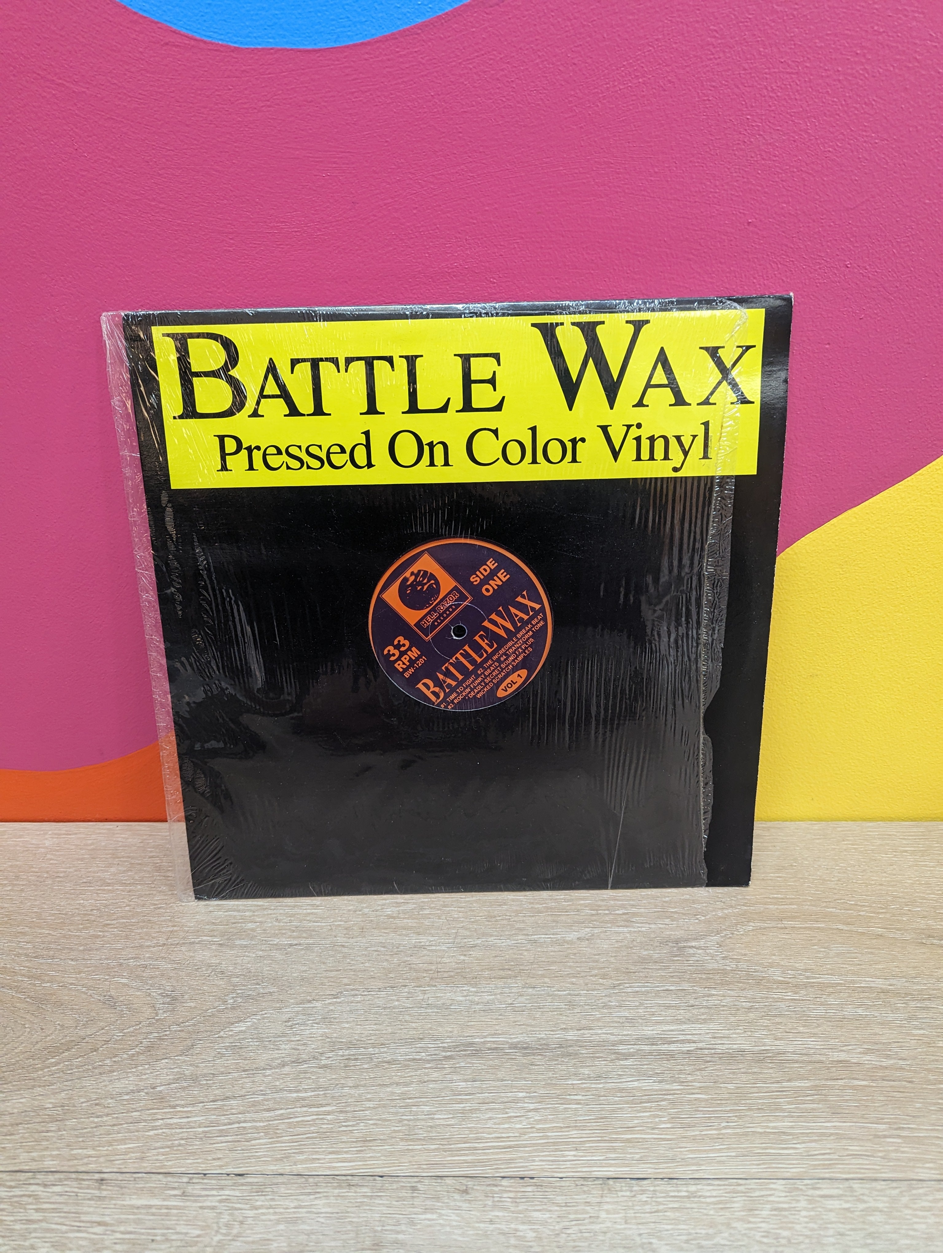 DJ Rectangle – Battle Wax Vinyl