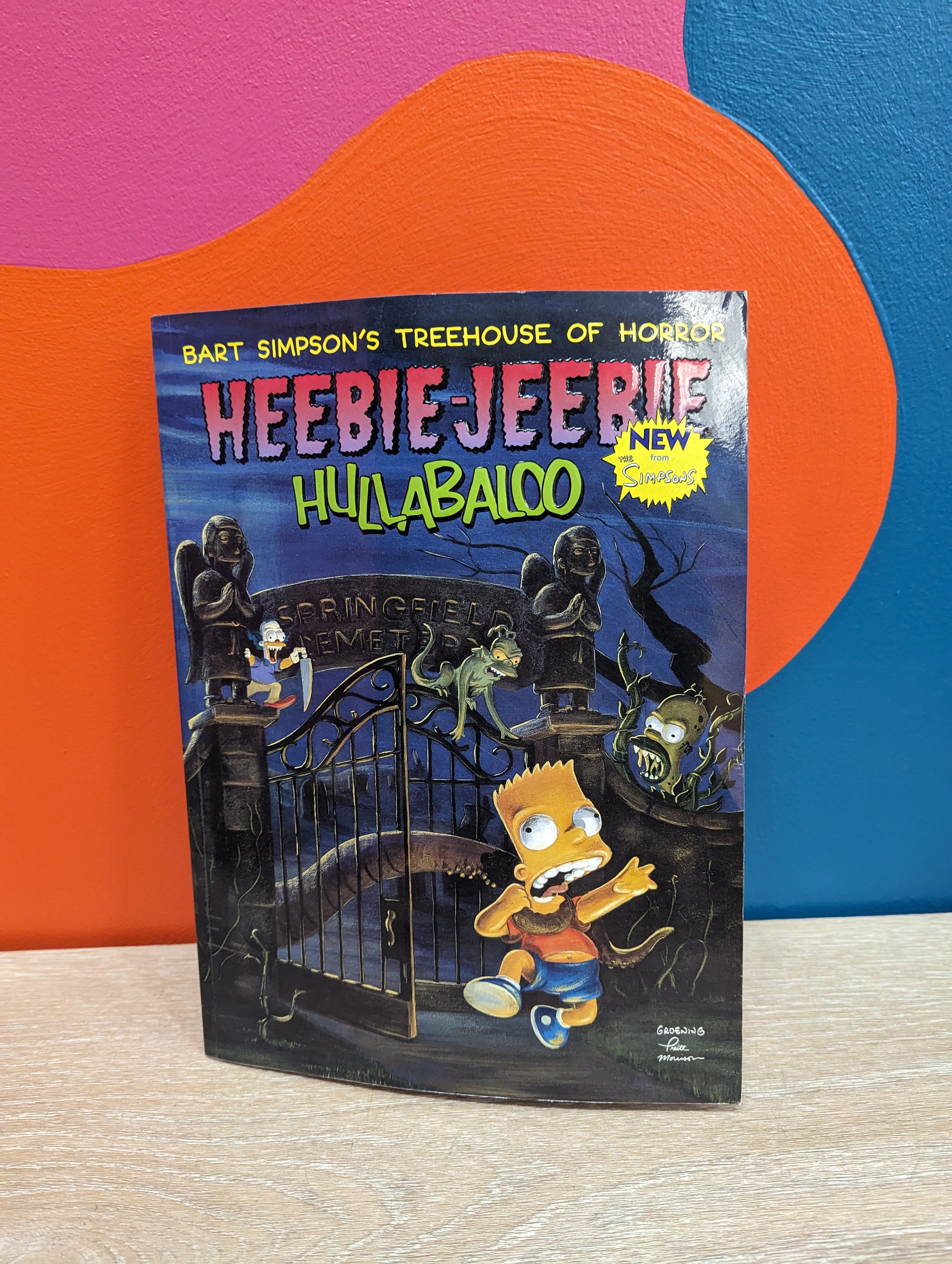 Bart Simpson's Treehouse Of Horror Heebie-jeebie Hullabaloo