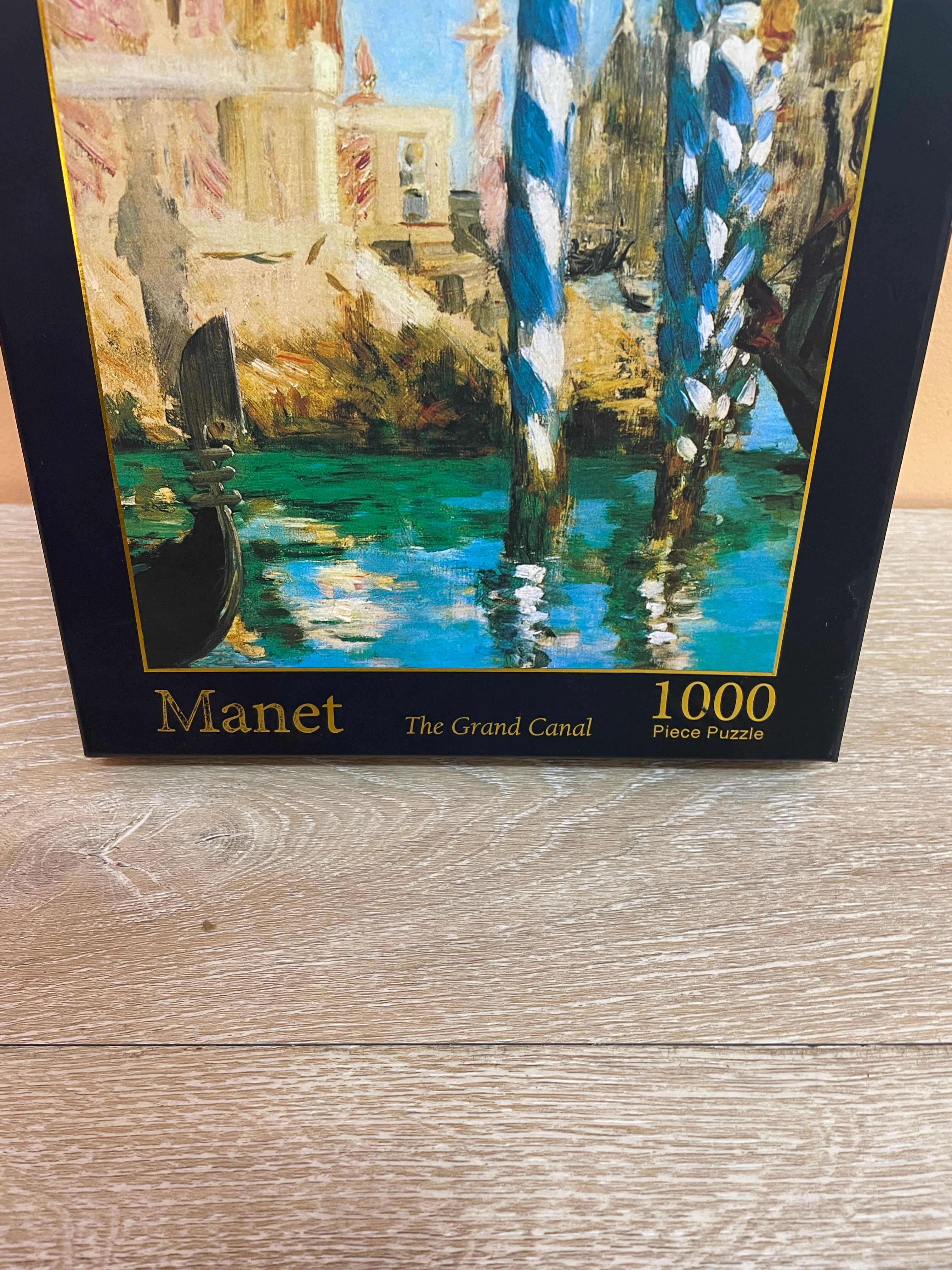 Fine Art Puzzle 1000 Pcs - Manet, The Grand Canal