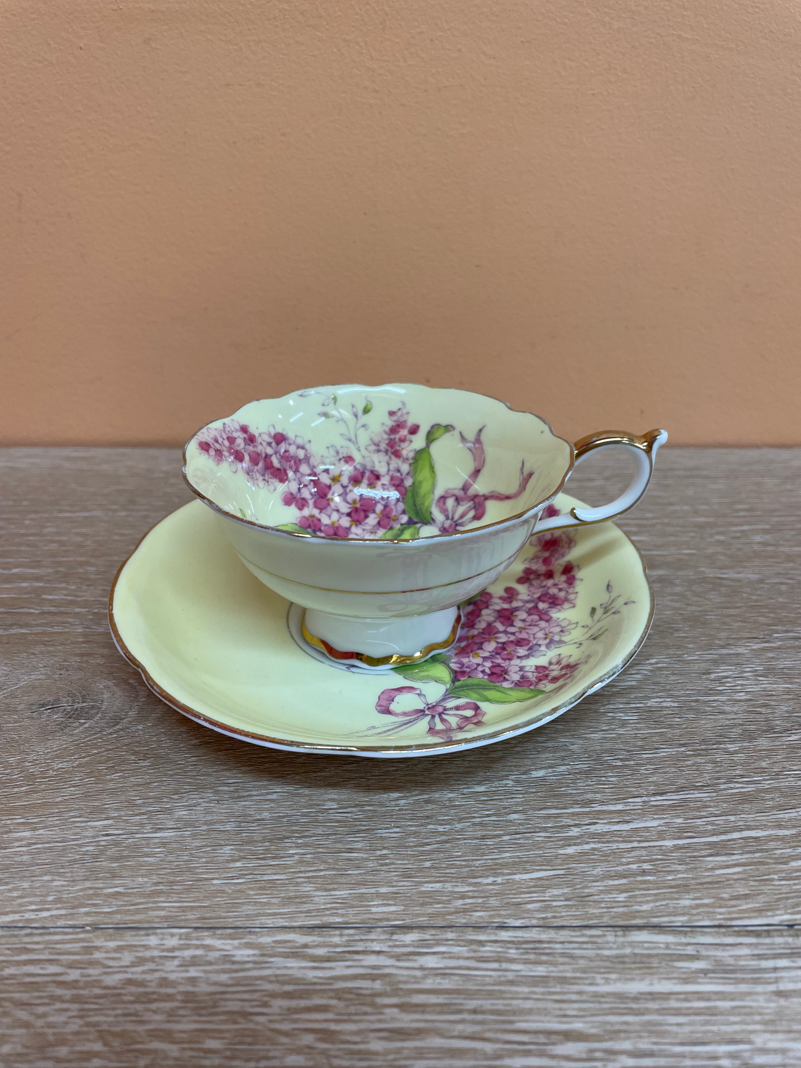 Paragon Teacup & Saucer - Lilac