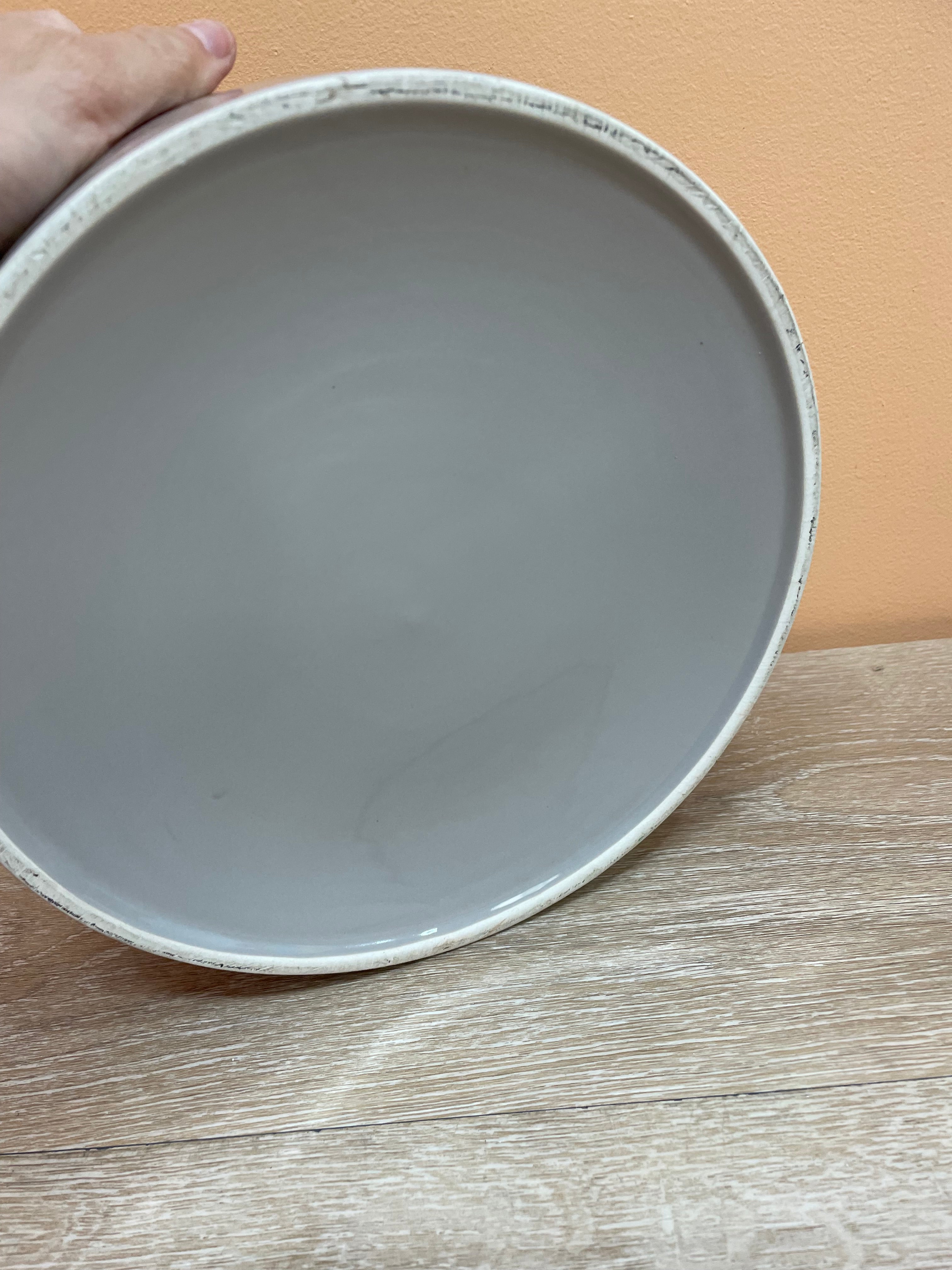 Blue & Grey Ceramic Bowl