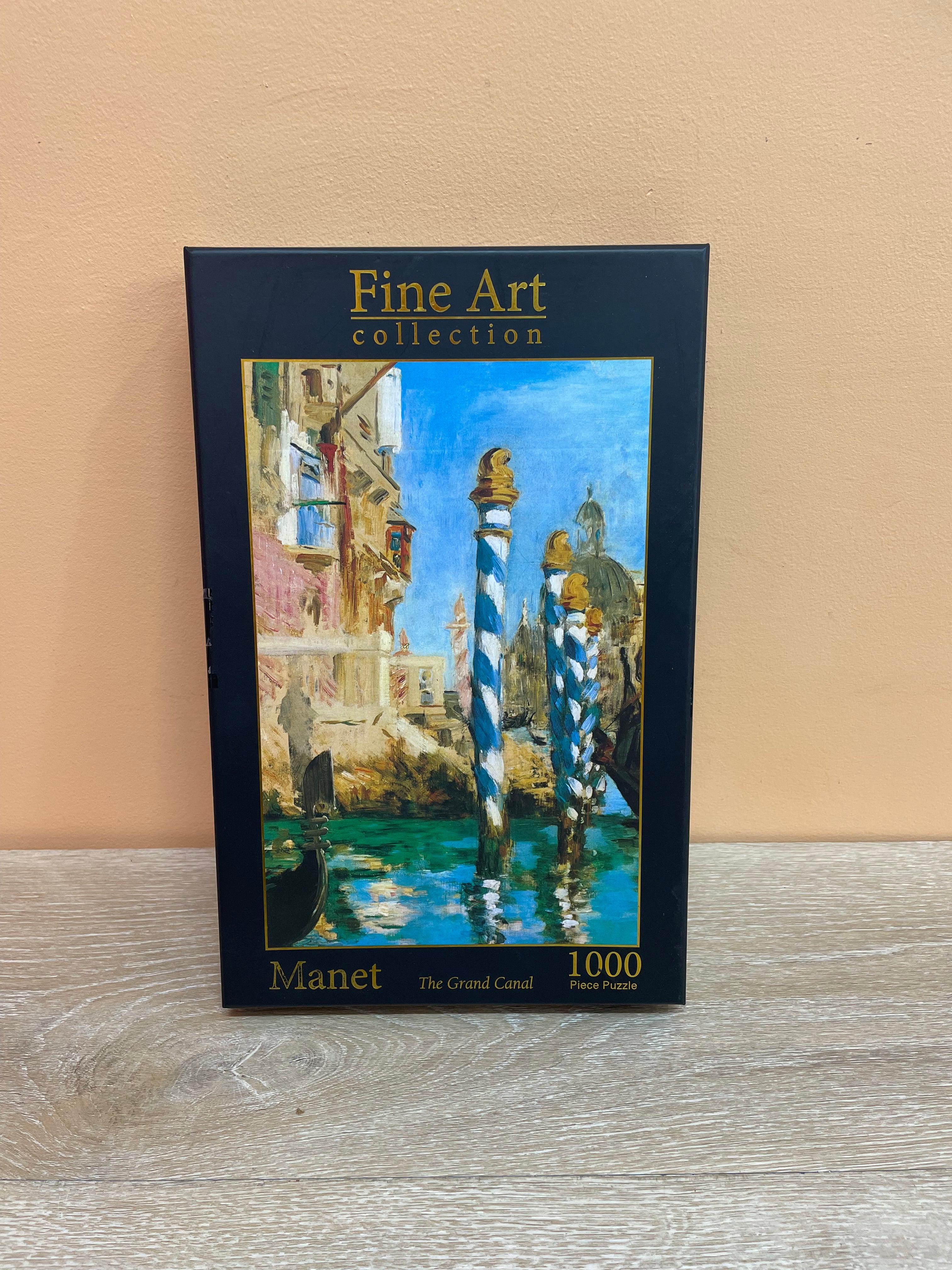 Fine Art Puzzle 1000 Pcs - Manet, The Grand Canal